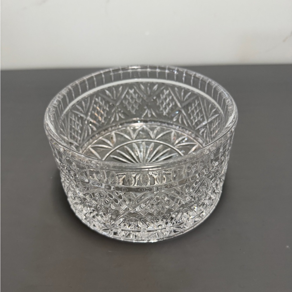 Elegant Clear Glass Bowl